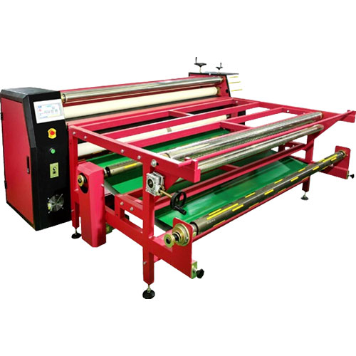 Multifunctional small roller heat transfer machine